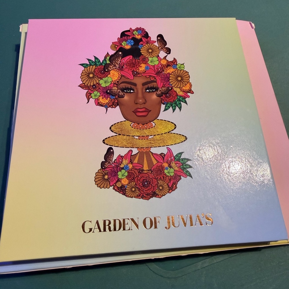 Juvia's Place Garden Eyeshadow Palette pastel high pigment